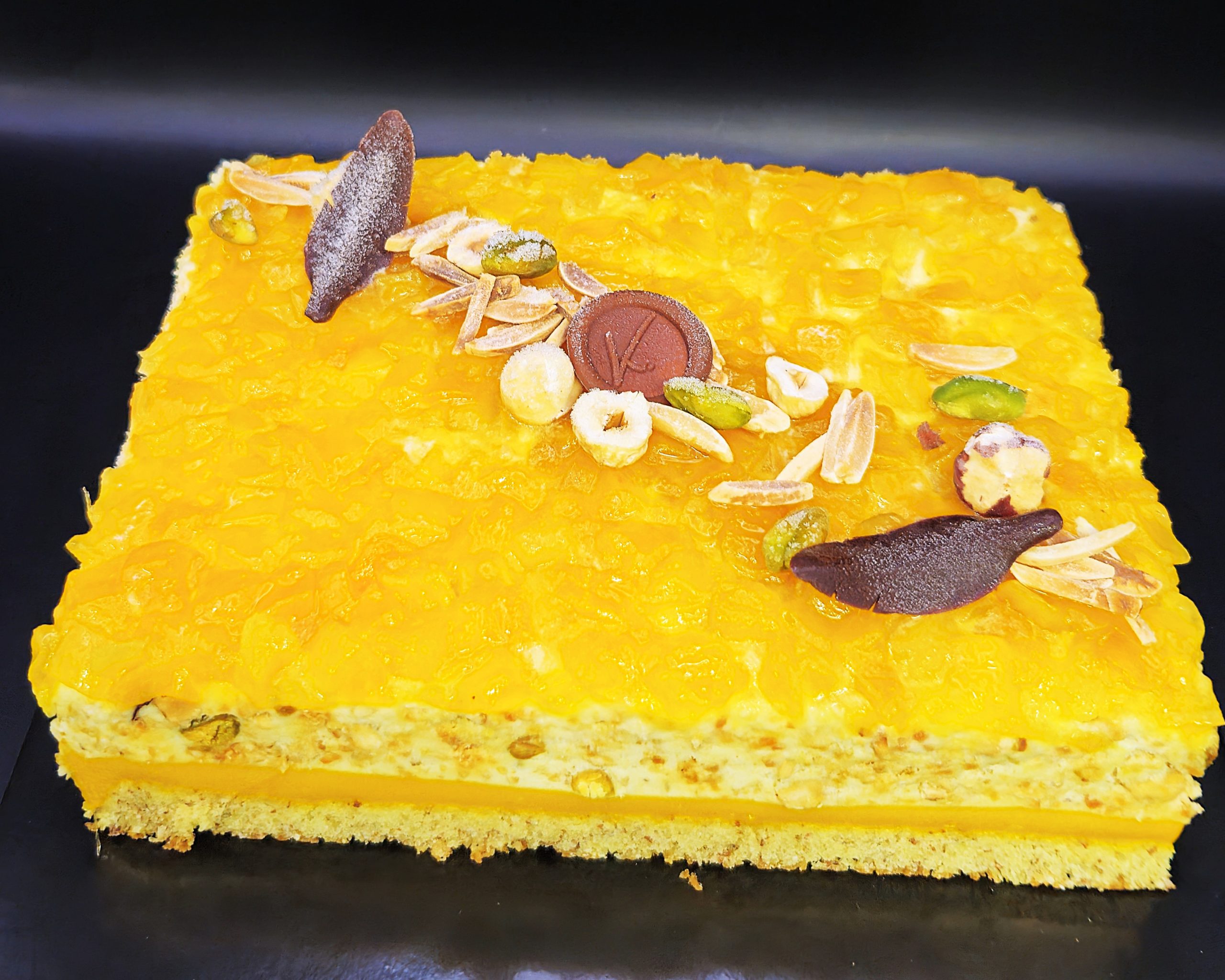 Nougat Glacé et mangue à partagé/K.Pultau