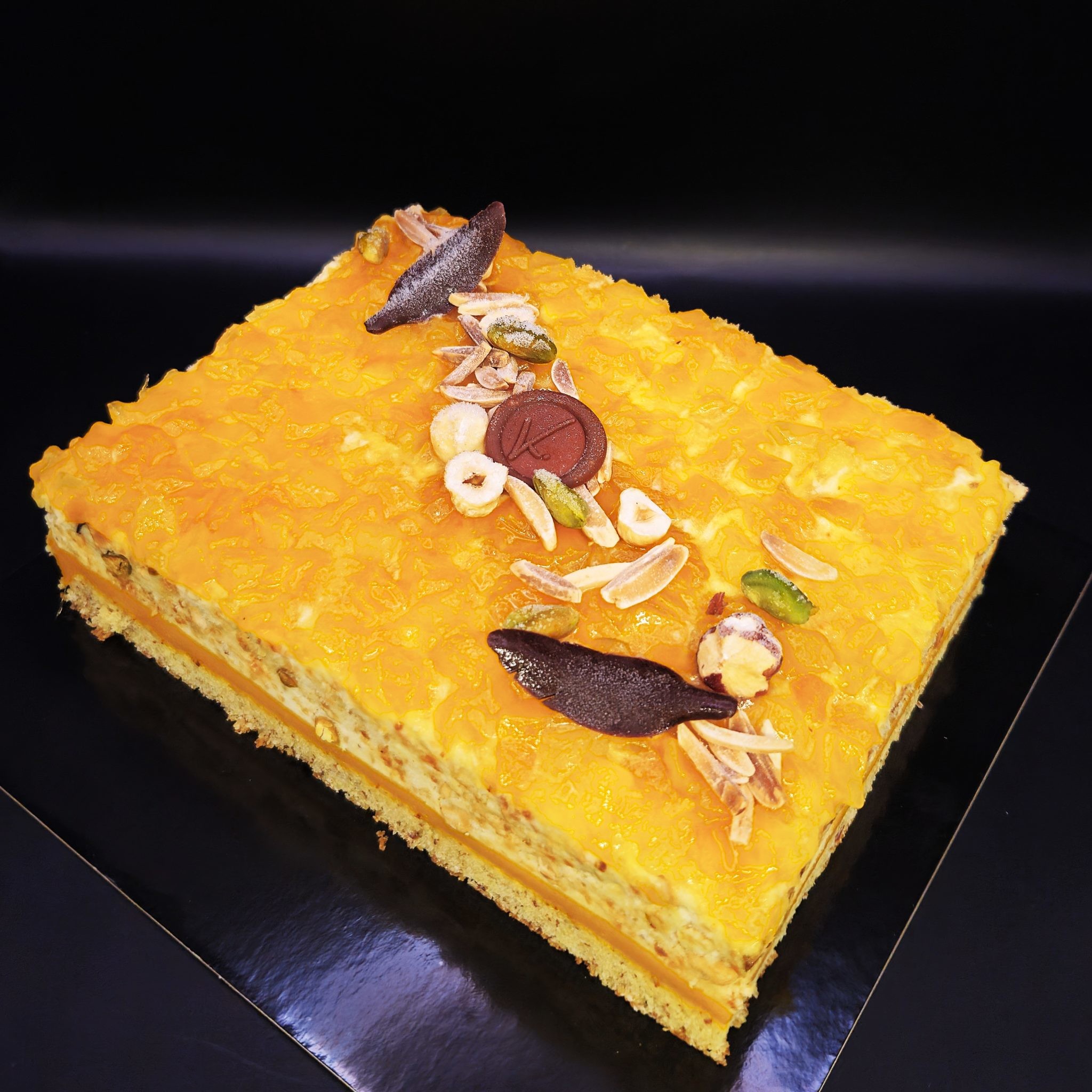 Nougat Glacé et mangue à partagé/K.Pultau