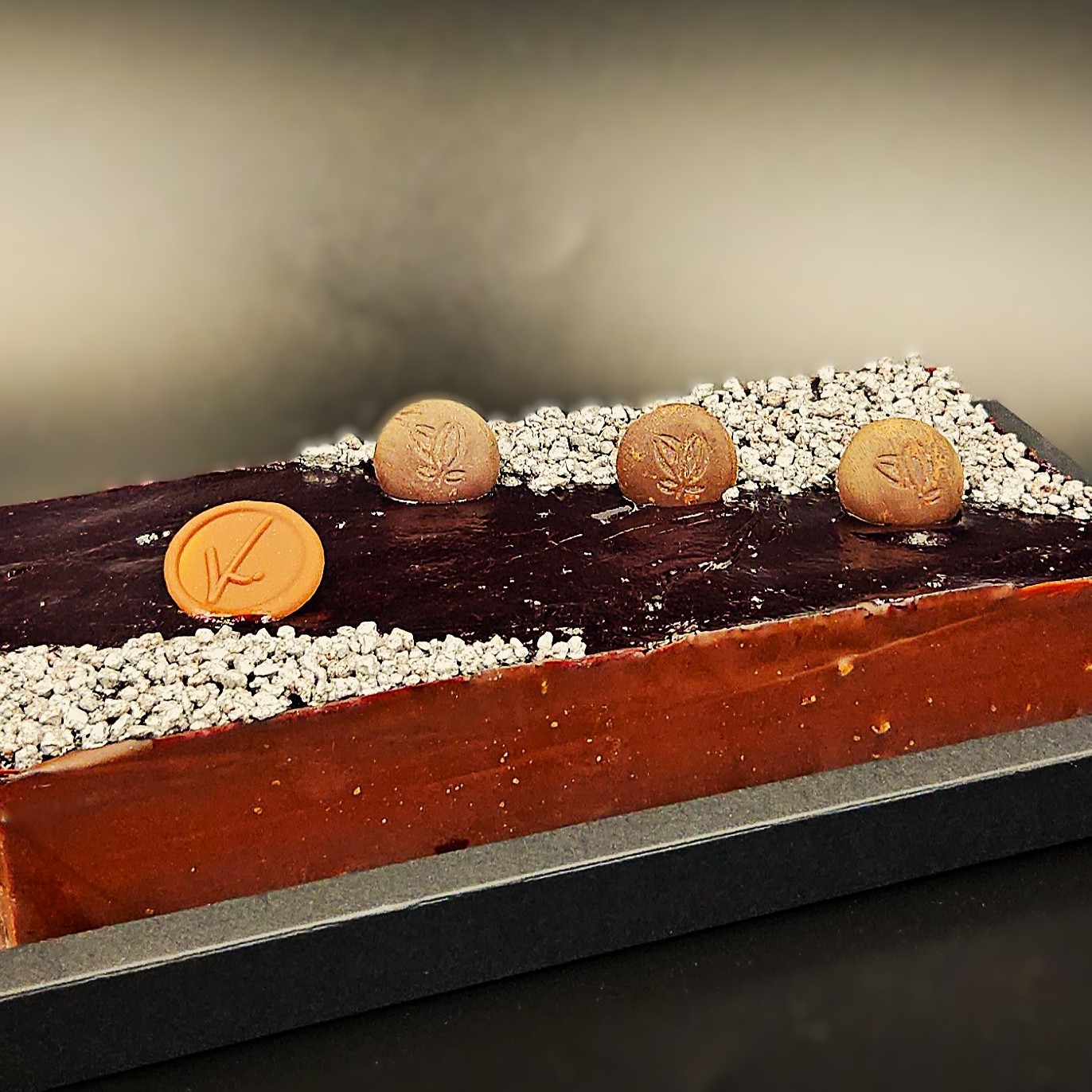 Cake de voyage Cassis/Chocolat - K.Pultau