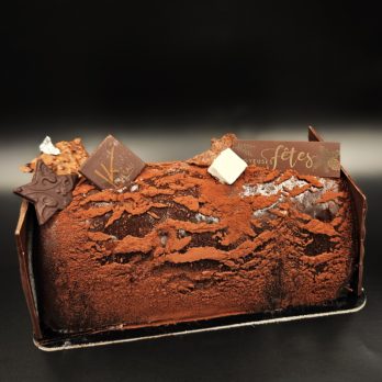 Bûche duo chocolat -K.Pultau