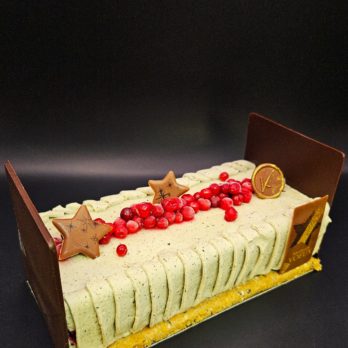 Bûche sésame & airelle -K.Pultau