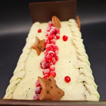 Bûche sésame & airelle -K.Pultau