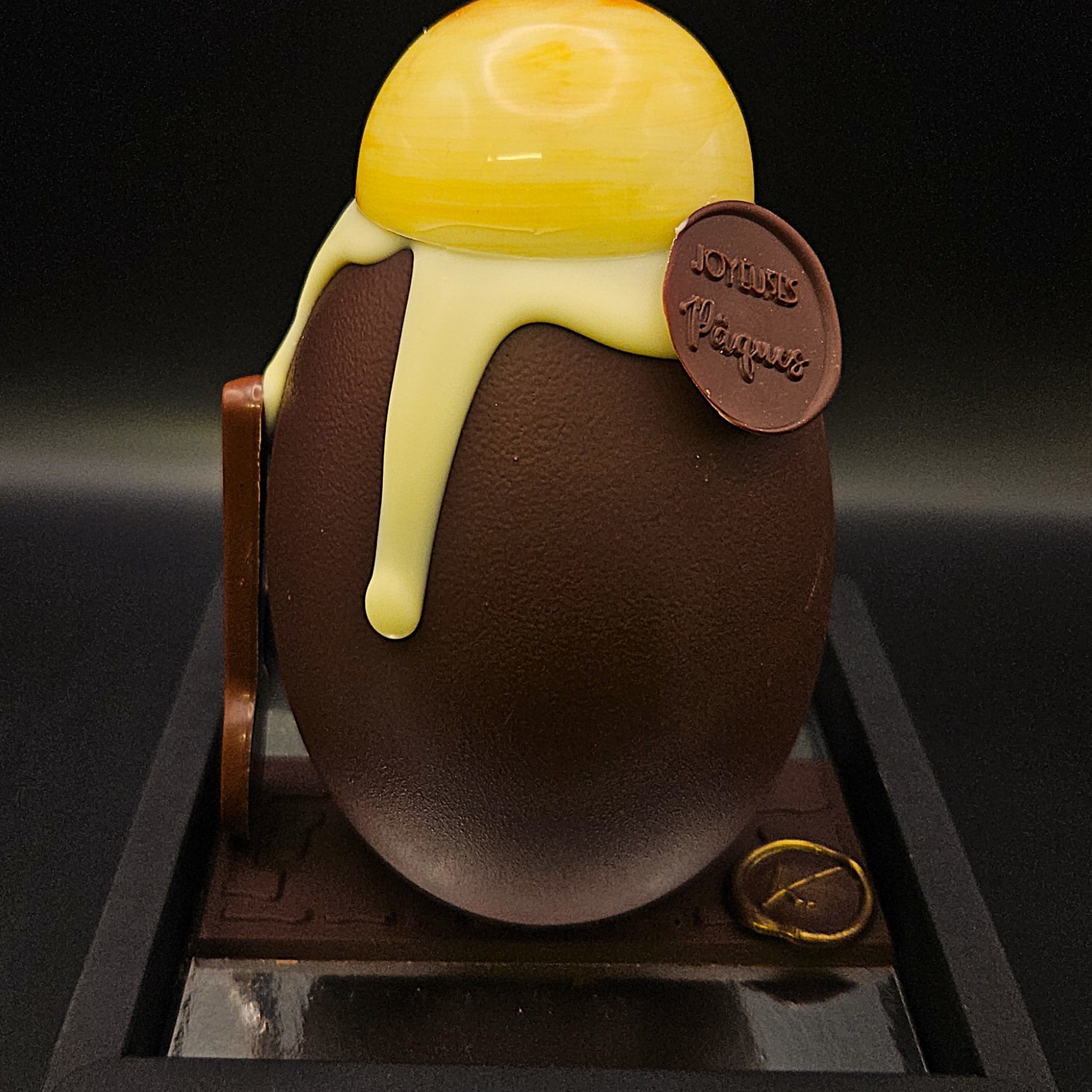 Oeuf à la coque Grand cru Noir - K.Pultau